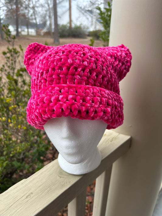 Cozy Cat Ear Beanie